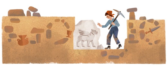 Halet Çambel Doodle oldu  (HALET ÇEMBEL KİMDİR)